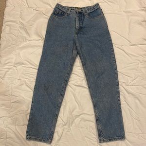 Vintage ESPRIT Jeans, loose fit, high waist (12” rise) 40” long, sz 11/12